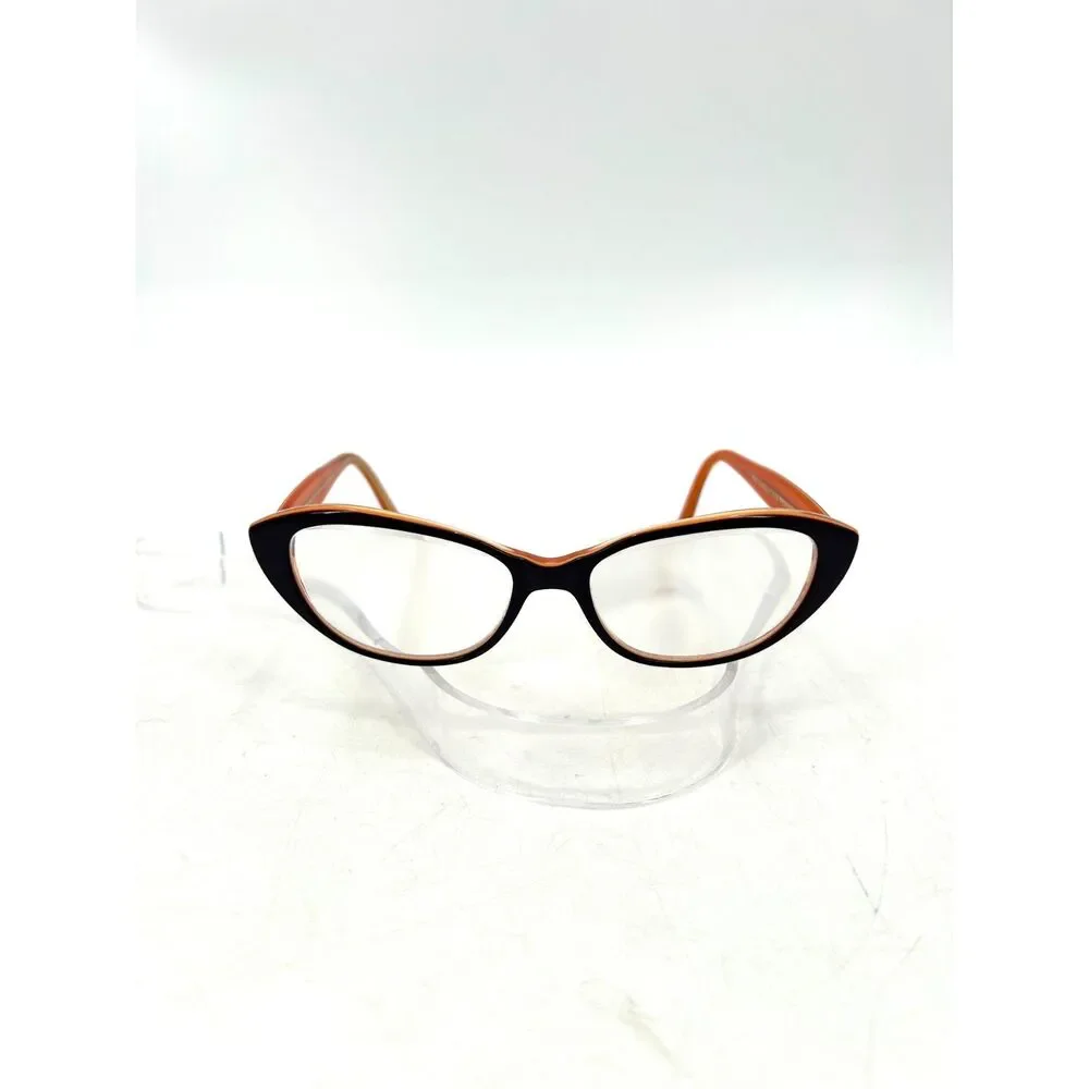 JEAN LAFONT PARIS Patchouli 7038 Cat Eye Glasses Frames Purple Orange 52-15-138